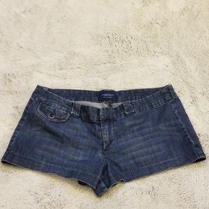 Blue jean shorts
